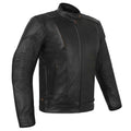 GORAYA CLOTHING ARTICLE #4230 Leather Motorcycle Jacket with Vents and Armour