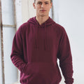 GORAYA CLOTHING ARTICLE #4201  Mens Cotton-Rich Hoodies Maroon